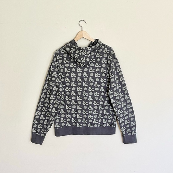 Dungeons & Dragons Loot Wear Limited Edition Dice Hoodie Full Zip Jacket Adult M - Picture 7 of 10